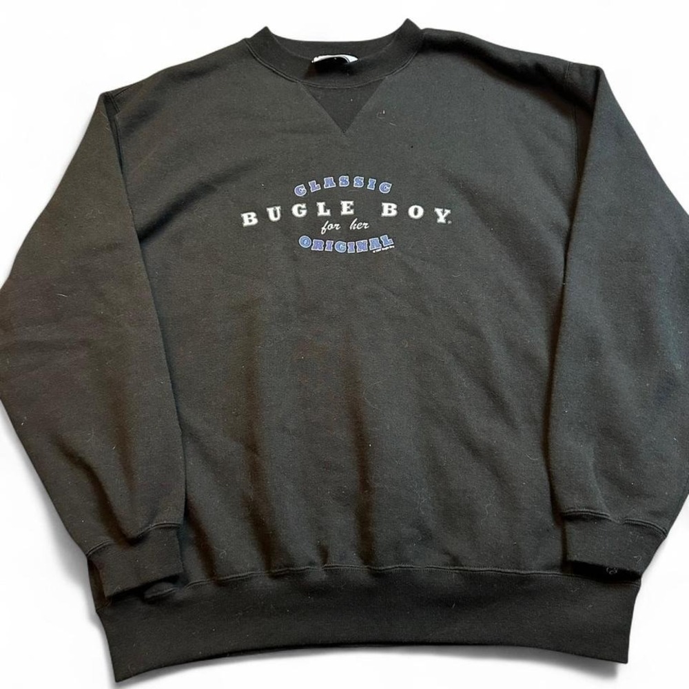 Vintage‎ 1997 bugle boy for women crewneck sweatshirt size medium
